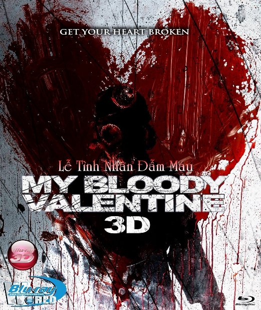 D019. My bloody valentine - Lễ Tình Nhân Đẫm Máu 3D 25G(DTS-HD 5.1)  